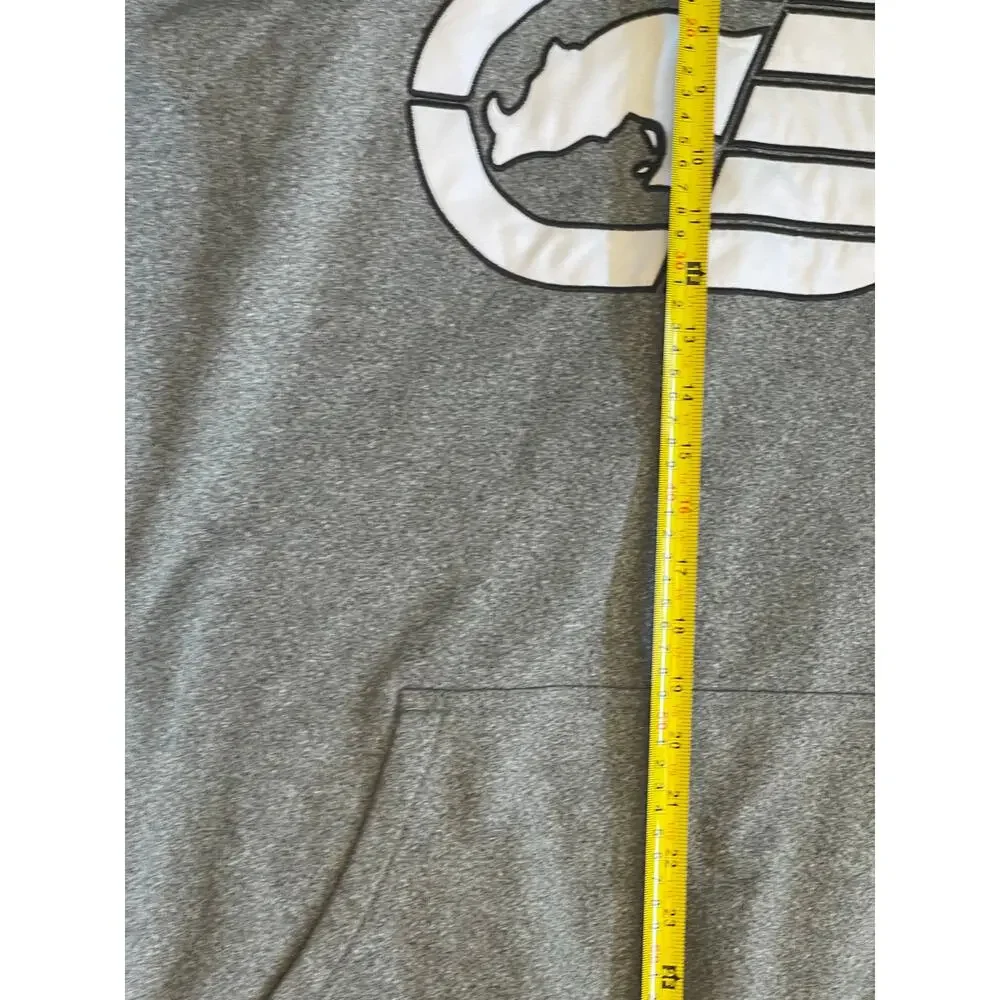 Ecko Unltd Men's Heather Gray Graphic Pullover Hoodie Sweatshirt Size [4X]